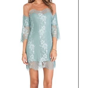 For Love and Lemons Belle Mini Dress